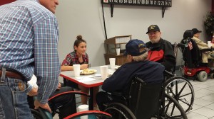 Christmas Party for veterans in Norman